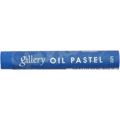 Mungyo Gallery oliepastel premium, l: 7 cm, dikte 11 mm, kobalt blauw (221), 6 stuk/ 1 doos
