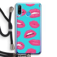 Bite my lip: Huawei P30 Lite Transparant Hoesje met koord