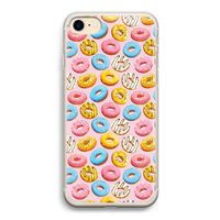 Pink donuts: iPhone 7 Transparant Hoesje