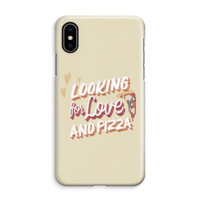 Pizza is the answer: iPhone XS Max Volledig Geprint Hoesje