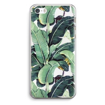 Bananenbladeren: iPhone 5 / 5S / SE Transparant Hoesje