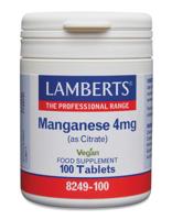 Lamberts Mangaan (manganese) 4mg