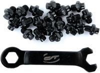 CONTEC Ct pedal pins r-pins sel. alu blue 20pcs in.key