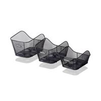 BASIL mand "icon" rear basket "icon" small black