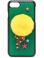 Dolce & Gabbana coque d'iPhone 7 à ornements - Vert - thumbnail