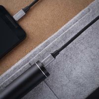 AUKEY CB-CD5 USB-kabel 1 m USB 2.0 USB C Zwart, Grijs - thumbnail