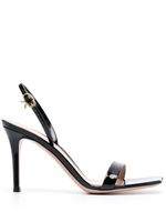 Gianvito Rossi sandales Ribbon Stiletto 85 mm à talon aiguille - Noir