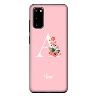 Pink Bouquet: Samsung Galaxy S20 Tough Case