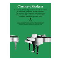 Yorktown Music Press Classics To Moderns 3 pianoboek