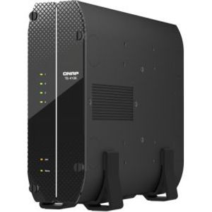 QNAP TS-410E NAS Tower Ethernet LAN Zwart