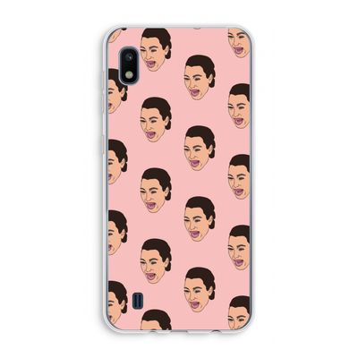 Ugly Cry Call: Samsung Galaxy A10 Transparant Hoesje