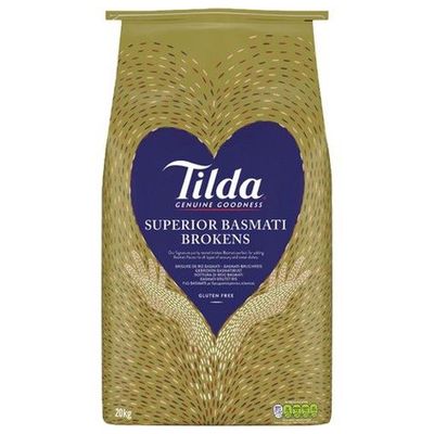 Tilda - Superior Gebroken Basmati Rijst - 20 kg