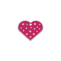 Naamplaatje voor halsband Imarc PetScribe Passion Roze Zilver