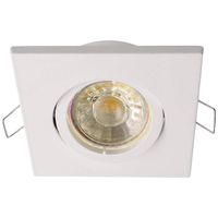 Deko Light Alioth 110029 Plafondinbouwring LED, Halogeen GU5.3, MR16 35 W Signaalwit (RAL 9003)