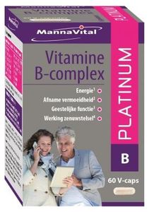 MannaVital Vitamine B-complex Platinum V-caps
