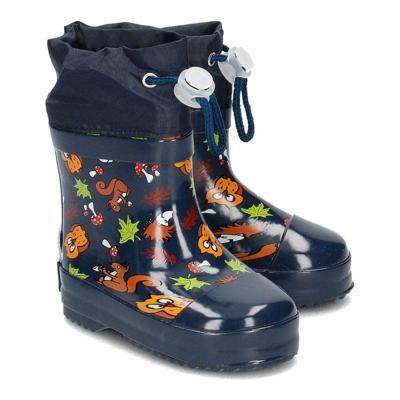 Playshoes regenlaarzen Bosdieren Marine-18