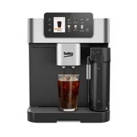 Koffiezetapparaat met molen - BEKO - CEG7348X - 1350 W - 250g bonen - Zwart / Zilver