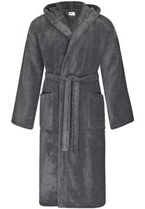 Capuchon badjas antraciet 2Xl tot 6XL-6xl