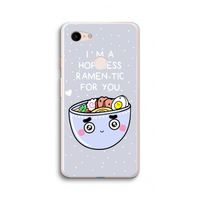 I'm A Hopeless Ramen-Tic For You: Google Pixel 3 XL Transparant Hoesje