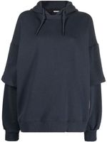 ROTATE BIRGER CHRISTENSEN hoodie à manches superposées - Bleu