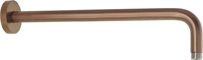 Ben Round douche-arm 40cm geborsteld koper pvd