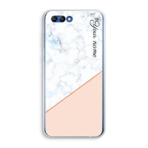 Marmer in stijl: Honor 10 Transparant Hoesje