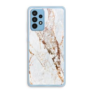 Goud marmer: Samsung Galaxy A52 Transparant Hoesje