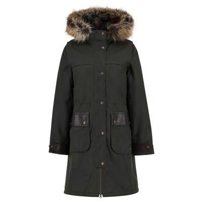 Dames Waxjas Durham City Parka Fern