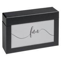 Fotobox walther design fun 10x15cm 100 foto's zw