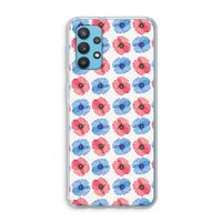 Klaproosjes: Samsung Galaxy A32 4G Transparant Hoesje Klaproosjes: Samsung Galaxy A32 4G Transparant Hoesje