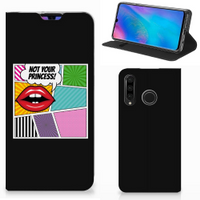 Huawei P30 Lite New Edition Hippe Standcase Popart Princess - thumbnail