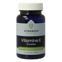 Vitamine E Complex 8 tocoferolen en -trienolen 60 Softgels