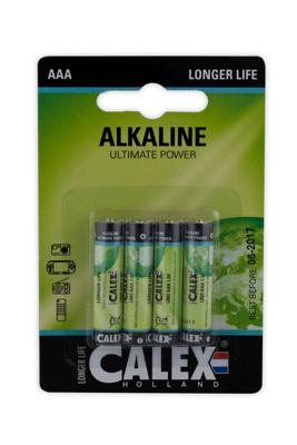 Calex batterijen AAA 4 stuks