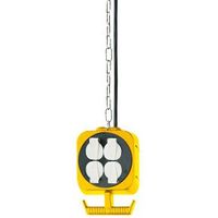 Brennenstuhl 1151760 power uitbreiding 5 m 2 AC-uitgang(en) Zwart, Wit, Geel