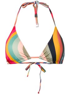 Paul Smith haut de bikini rayé - Jaune