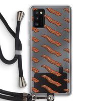 Bacon to my eggs #2: Samsung Galaxy A41 Transparant Hoesje met koord