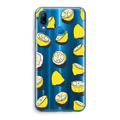 When Life Gives You Lemons...: Huawei P20 Lite Transparant Hoesje