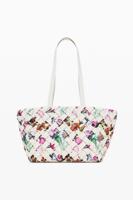 Bloemenhandtas - WHITE - U