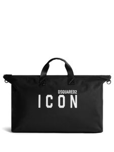 DSQUARED2 logo-print tote bag - Noir