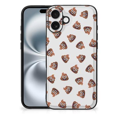Back Case voor iPhone 16 Plus Poep Emojis Back Case voor iPhone 16 Plus Poep Emojis