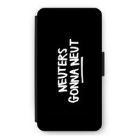 Neuters (zwart): iPhone 12 mini Flip Hoesje