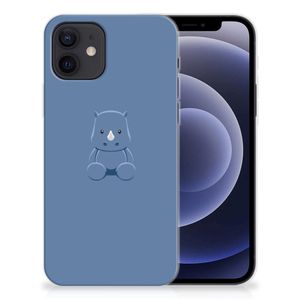 iPhone 12 | 12 Pro (6.1") Telefoonhoesje met Naam Baby Rhino