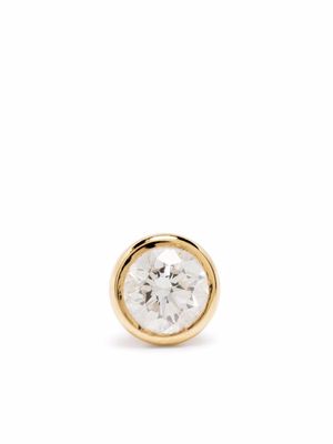 Courbet puce d'oreille Origine en or recyclé 18ct pavée de diamants de synthèse