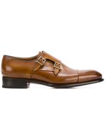 Santoni chaussures à boucles - Marron - thumbnail