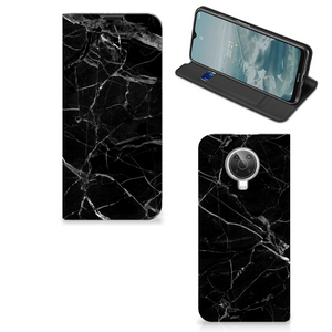 Nokia G10 | G20 Standcase Marmer Zwart - Origineel Cadeau Vader