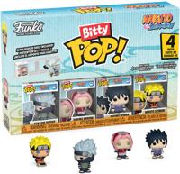 Naruto Shippuden Funko Bitty Pop! 4-Pack: Kakashi Hatake / Sakura Haruno / Sasuke Uchiha / Naruto Uzumaki
