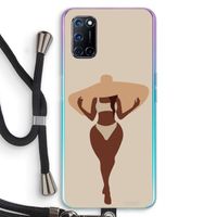 Let's get salty: Oppo A52 Transparant Hoesje met koord