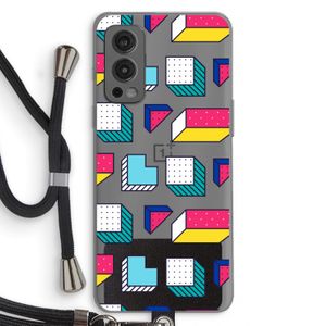 8-bit N°7: OnePlus Nord 2 5G Transparant Hoesje met koord