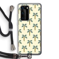 Paradise: Huawei P40 Pro Transparant Hoesje met koord