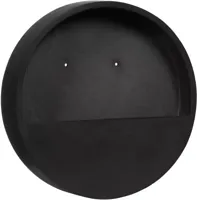 Pottery Pots muurpot wally hang s d40h9 zwart